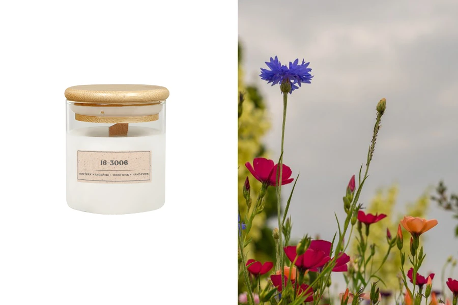 Ароматна ръчно изработена свещ 16-3006   - 110 гр-изображение_продукт