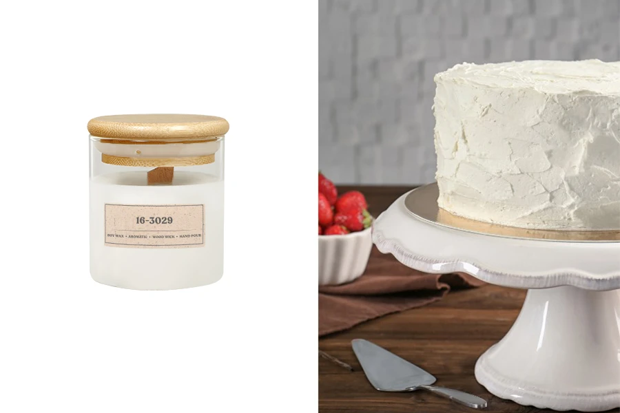 Ароматна ръчно изработена свещ - 110 гр.16-3029 -изображение_продукт