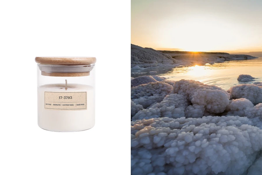 Ароматна свещ с памучен фитил 110 гр 17-3793-изображение_продукт