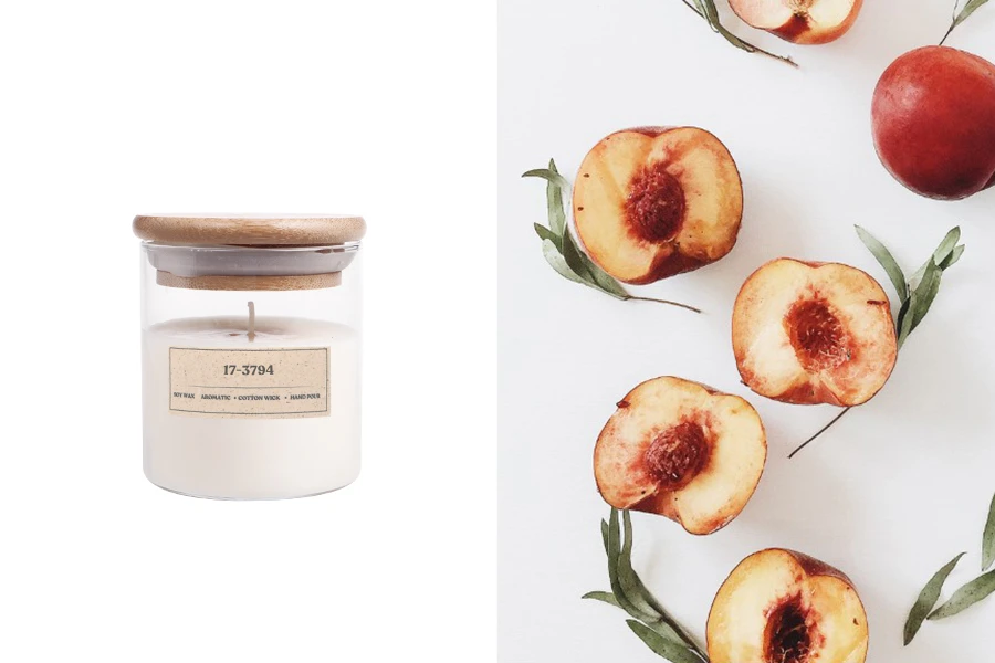 Ароматна свещ 110 гр с памучен фитил 17-3794-изображение_продукт