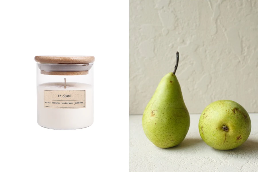 Ароматна свещ с памучен фитил 110 гр  17-3805-изображение_продукт