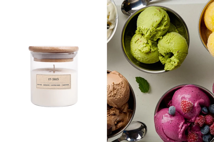 Ароматна свещ 110 гр с памучен фитил  17-3813-изображение_продукт