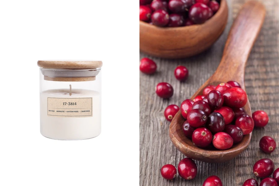 Ароматна свещ 110 гр с памучен фитил 17-3814-изображение_продукт