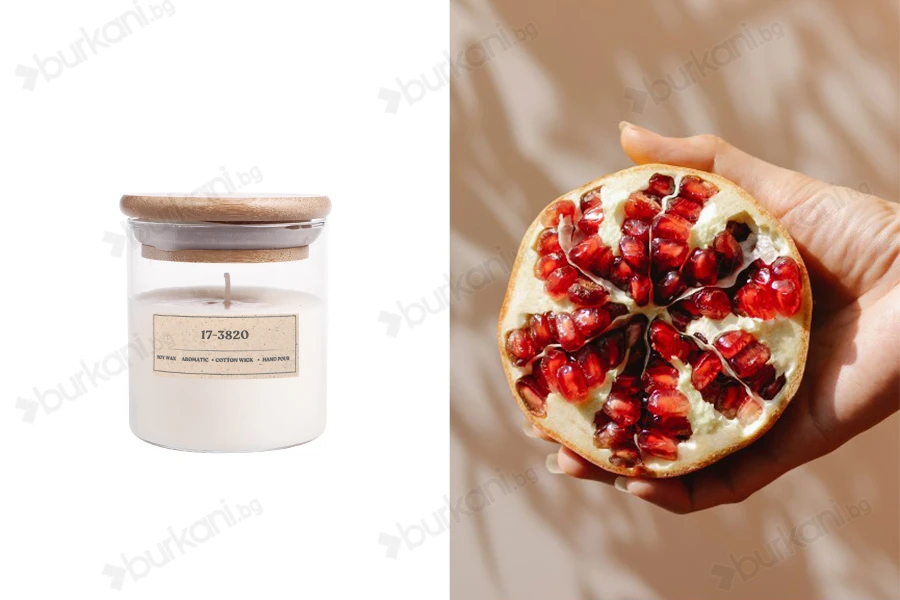 Ароматна свещ 110 гр с памучен фитил 17-3820-изображение_продукт