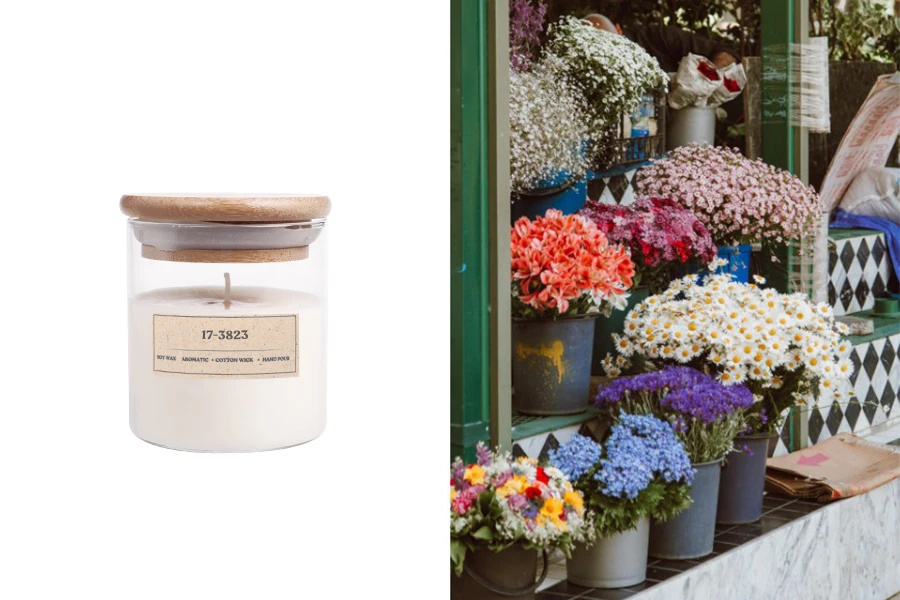 Ароматна свещ 110 гр с памучен фитил 17-3823-изображение_продукт