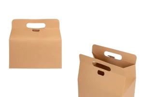 Крафт кутия за опаковане тип куфар 250x170x255 мм с подсилено дъно - 20 бр.-изображение_продукт