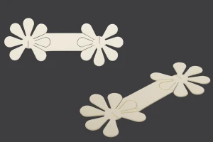 Хартия тестер за парфюм във формата на цвете  - пакет от 100 броя-изображение_продукт