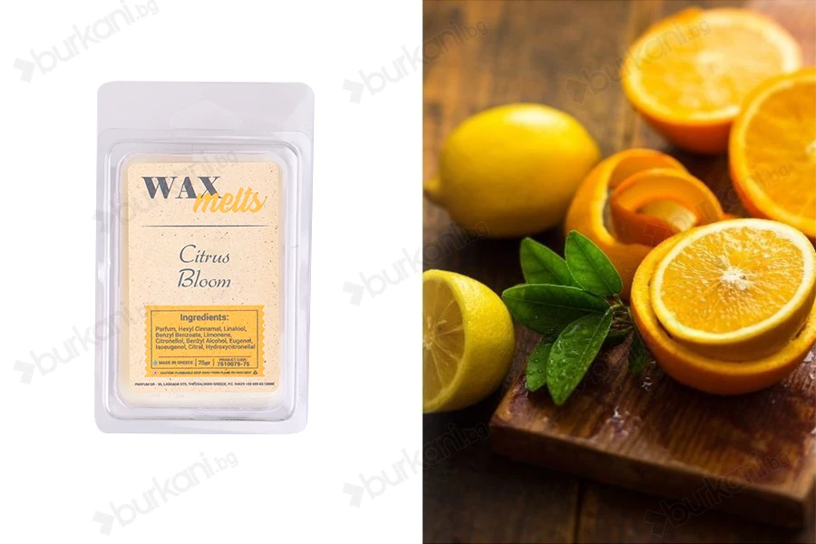 Ароматизирани восъчни кубчета - Citrus Bloom (75gr)-изображение_продукт