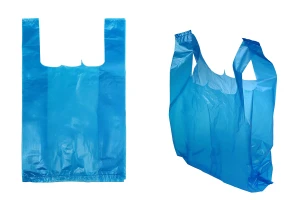 Пластмасова торбичка  20x32 cm синя-изображение_продукт