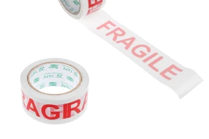 Тиксо с надпис "fragile" 48 мм ширина - 75-метрa-изображение_продукт