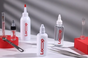 PET бутилка 10 ml с черна капачка Unicorn за електронна цигара - 50 бр-изображение_група