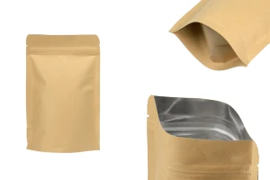 Опаковка тип "DOY PACK" , с вътрешна алуминиева облицовка, с размери 130x40x210 mm - 50 броя-изображение_продукт