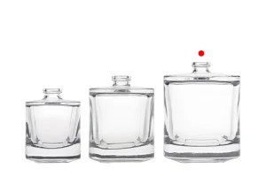 Луксозна стъклена бутилка за парфюм 100 мл Кримп 15 мм -изображение_група