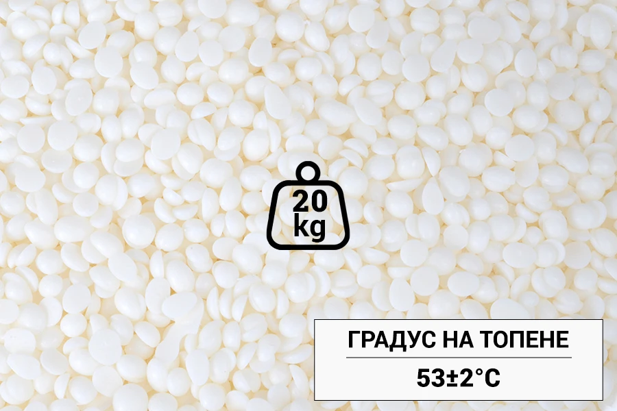 Растителен соев восък под формата на таблетки за смучене - кутия 20 кг Растителен соев восък под формата на таблетки за смучене - кутия 20 кг-изображение_продукт