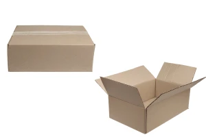 Кафява 3-пластова картонена кутия 44x29x15 см  (№ 22) - 20 бр.-изображение_продукт