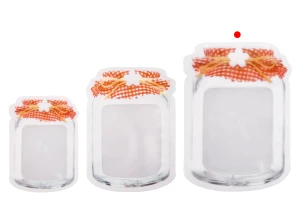 Пликове тип Doy Pack с цип във формата на буркан с размери 165x43x243 mm - в опаковка от 50 бр.-изображение_група