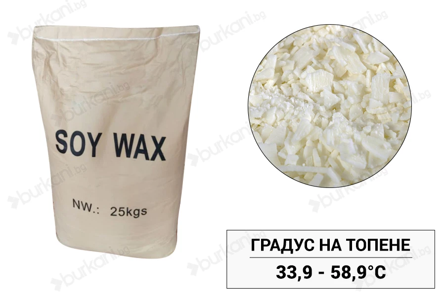 Растителен мек соев восък - 25 кг-изображение_продукт