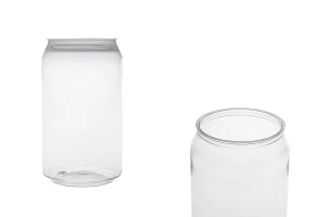 Прозрачна пластмасова бутилка (PET) 330 мл без капачка - 200 бр.-изображение_продукт