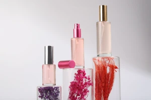 Стъклена кръгла бутилка за парфюм 30 мл  (18/415)-изображение_група