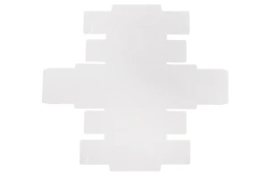 Хартиена опаковъчна кутия Крафт или Бяла (300gsm) 110x80x45 мм с прозрачен капак - 12 бр.-5