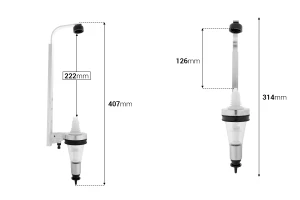 Пълнител  (не включва бутилка)-изображение_размери