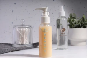 Пластмасова PET бутилка за шампоан 200 мл със заключващ се механизъм-изображение_група