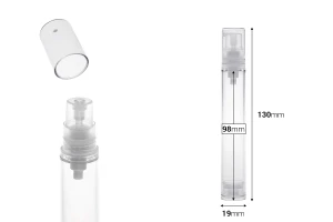 Пластмасова опаковка Airless 17 мл в опаковка от 12 броя-2