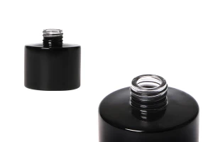 Стъклена черна бутилка 100 мл за ароматизатор-изображение_продукт