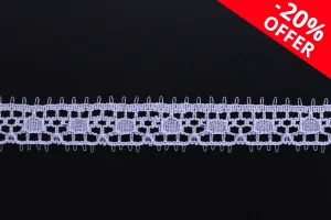 Мека найлонова дантела с ширина 13 mm - 10 метра на парче-1