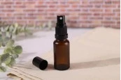 Стъклено кафяво шише за етерични масла  30 ml