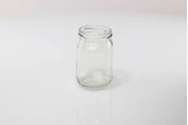 Стъклен овален буркан 370 мл-изображение_360