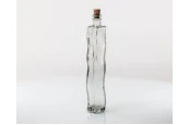 Стъклена бутилка за зехтин или оцет с размери  310x42 - 280 ml