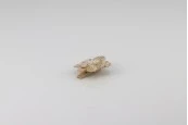 Дървени малки щипки с цветя и дантела Дървени малки щипки с цветя и дантела