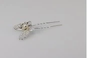 Декоративна метална брошка Пеперуда с ширина 43 mm и височина 31mm - 20 бр. Декоративна метална брошка Пеперуда с ширина 43 mm и височина 31mm - 20 бр.