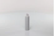Пластмасова бяла бутилка Airless 50 ml със сребриста капачка Пластмасова бяла бутилка Airless 50 ml със сребриста капачка