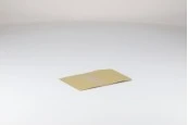 Крафт опаковка тип DOY PACK 90x30x140 mm с цип и прозорец,  с външна и вътрешна облицовка прозрачна - 100 бр.
