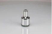 Стъклена бутилка 50 ml с капкомер, цедка и капачка бутон Стъклена бутилка 50 ml с капкомер, цедка и капачка бутон