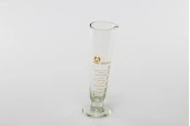 Стъклен измервателен цилиндър 10 ml Стъклен измервателен цилиндър 10 ml