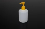Пластмасова полупрозрачна бутилка 300 мл с лосион помпа 24/410-изображение_360
